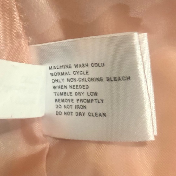 MICHAEL Michael Kors black hooded puffer jacket pink lining, girls size 10/12 - Picture 11 of 13